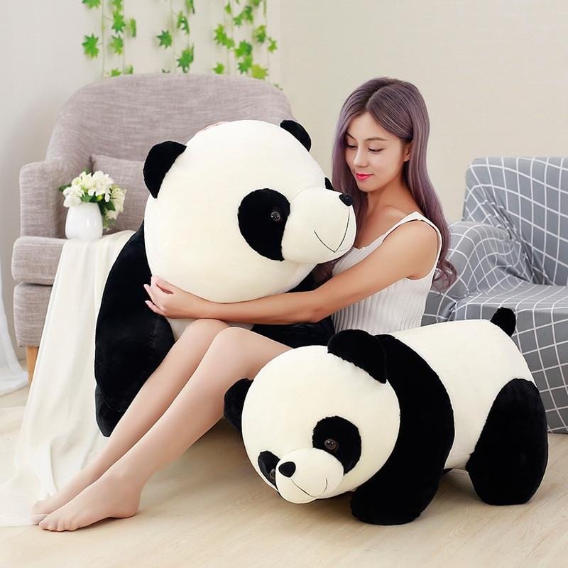 Peluche Panda Géante, Peluche Panda XXL - Poisson Bulle